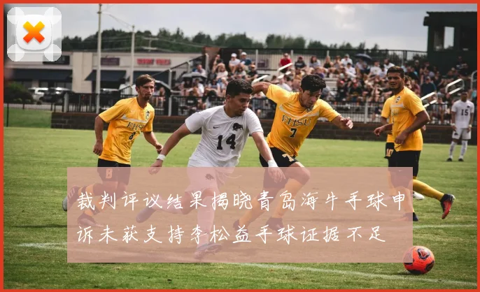 裁判评议结果揭晓青岛海牛手球申诉未获支持李松益手球证据不足